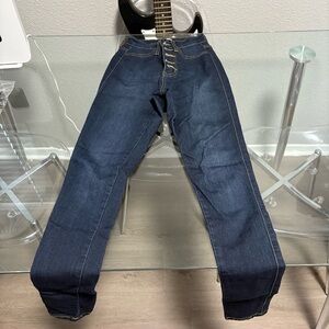 Fashion Nova Dark Blue Skinny Jeans